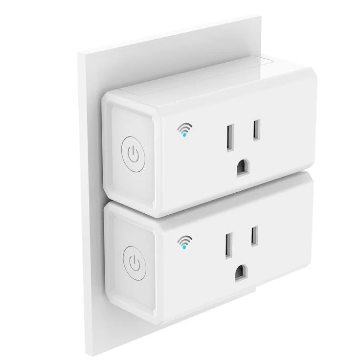 WiFi Smart Plug Tuya WiFi Us Smart Socket 10A Wireless Remote Voice Control Smart Plug