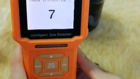 Rilevatore di gas multiplo portatile IP66 4 in 1 per rilevatore intelligente di gas combustibili e tossici Lel/O2/Co/H2s