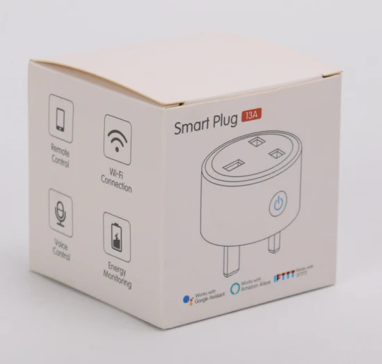 Presa intelligente per il Regno Unito, presa intelligente Bluetooth Mesh, configurazione semplice, telecomando APP Alexa e controllo vocale Alexa, certificato CE