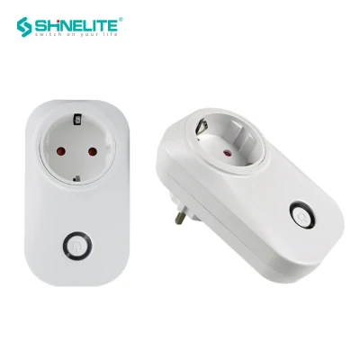 Spina intelligente WiFi con presa a muro CA 110-240 V UE