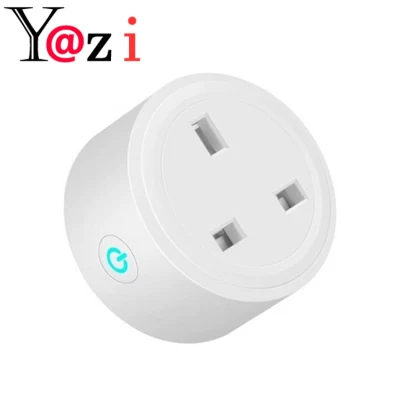 10A 16A EU UK Us Alexa Google Home Tuya Smart Plug a parete Mini Smart Plug WiFi con telecomando