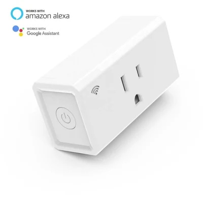 Smart Plug WiFi Tuya WiFi Us Smart Socket 10A Telecomando wireless Controllo vocale Smart Plug