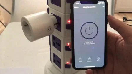 Presa intelligente WiFi standard del Regno Unito, telecomando wireless